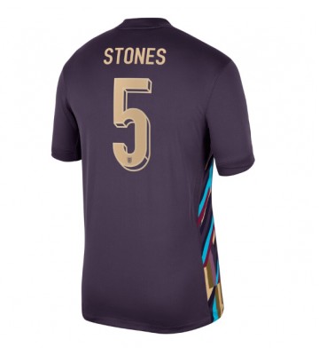 England John Stones #5 Udebanetrøje EM 2024 Kort ærmer